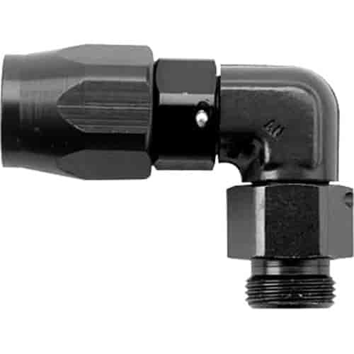 Series 3000 90-Degree Low Profile Hose End -12 AN x 1/2" MPT
