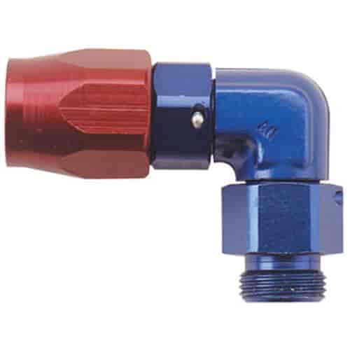 Series 3000 90-Degree Low Profile Hose End -12 AN x 1/2" MPT