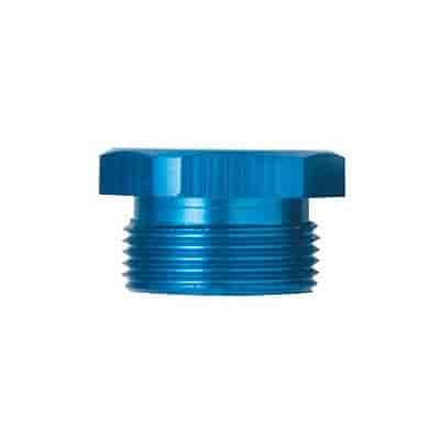 491980 External Hex Head Port Plug [7/8-20 in, Blue]