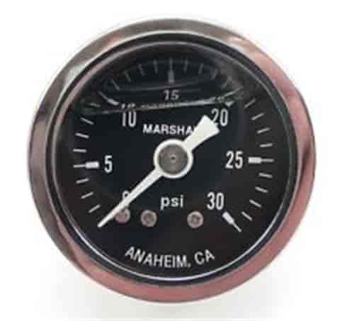 Fuel Pressure Gauge 0-30 PSI