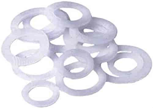 9/16 in. Nylon Sealing Washers -6 AN [Set of 10]