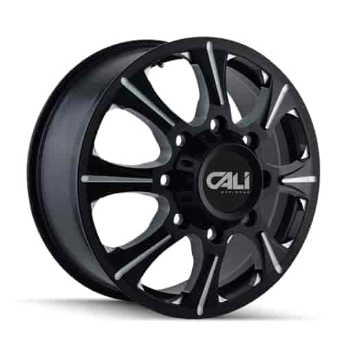 CALI OFFROAD 9105 FRONT BLACK/MILLED SPOKES 22x8.25 8-165.1