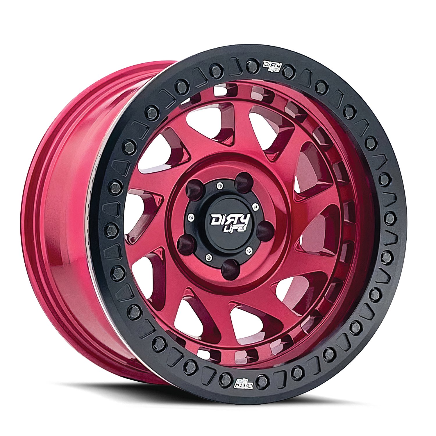 ENIGMA RACE 9313 Wheel Size: 17 X 9" Bolt Pattern: 8-165.1 [CRIMSON CANDY RED]