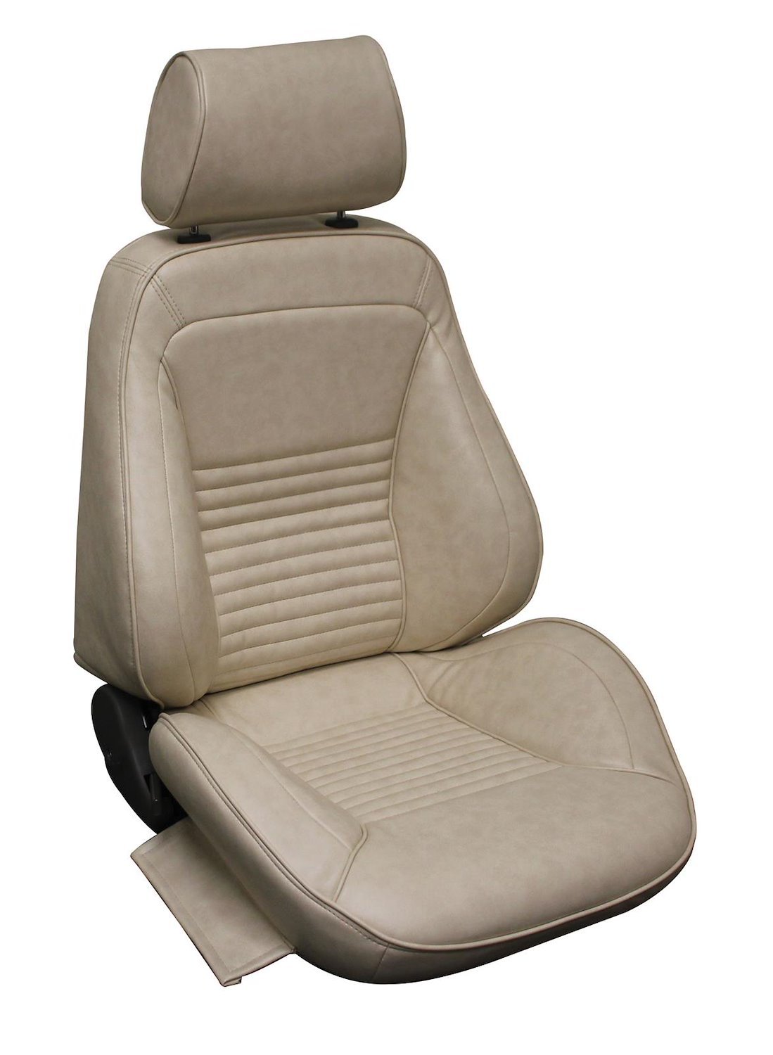 1967 Ford Mustang Standard Interior Parchment Touring II Preassembled Reclining Front Bucket Seats