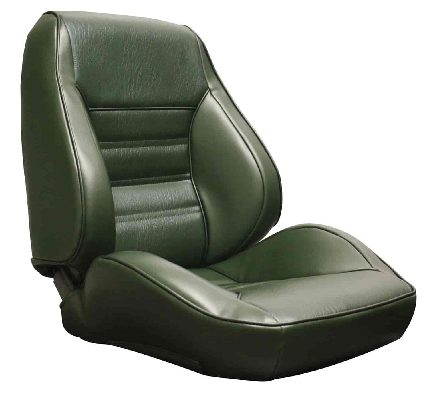 1970 Ford Mustang Standard Interior Black Touring II Preassembled Reclining Front Bucket Seats