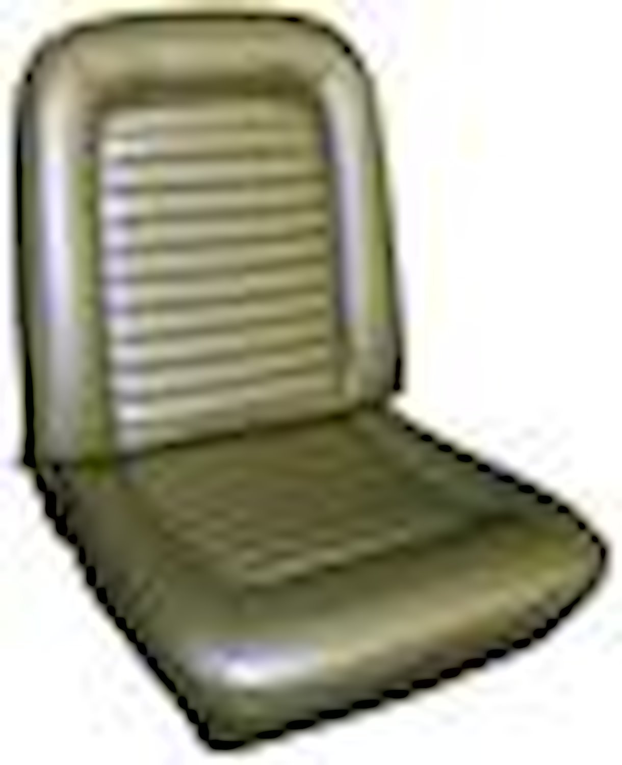 1965-1966 Ford Mustang Convertible Standard Interior Touring Style Front Bucket and Rear Bench Seat Upholstery Set