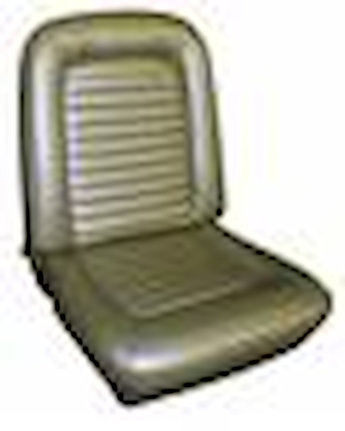 1967 Ford Mustang Fastback Standard Interior Touring Style Front Bucket Seat Upholstery Set