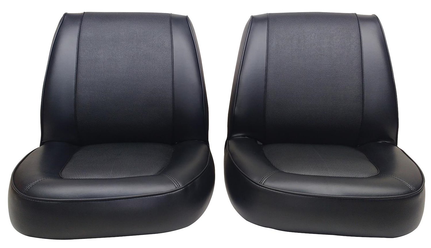 1966 Chevrolet Chevelle Malibu, El Camino and Super Sport Two-Tone Interior Front Bucket Seat Upholstery Set