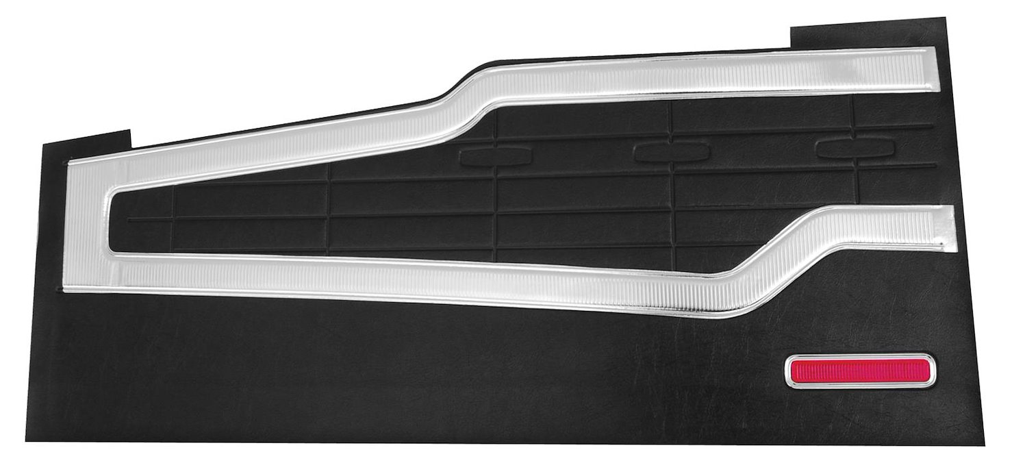 1966-1967 Ford Fairlane 500XL, GT and GTA and 1967 Ranchero Interior Front Door Panel Set