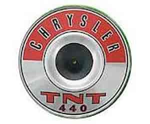 Engine ID Plate 440 Chrysler TNT