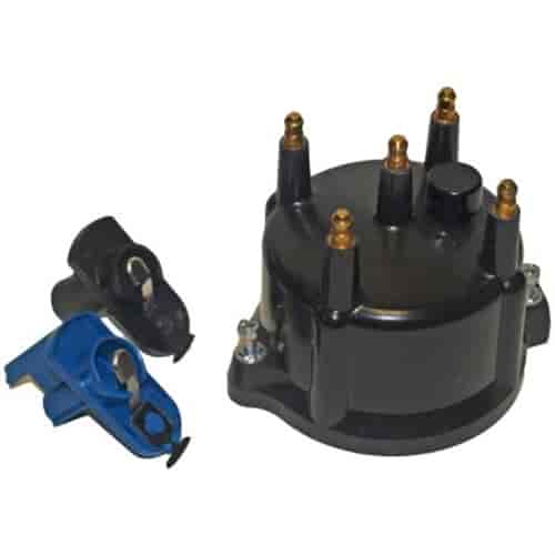 Blue- Ignition Part-Cap & Rotor Kit- 2.5L 4-Cyl. Blue Cap- Blue Rotor