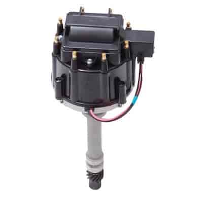 Distributor-Black Cap-AMC 290-304-343-360-390-401 cid Vacuum Advance