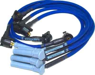 Plug Wires- HEI Term -Blue-Ford Mustang- 4.0L 6 Cyl.- 05 - 07; also- 4.0L SOHC