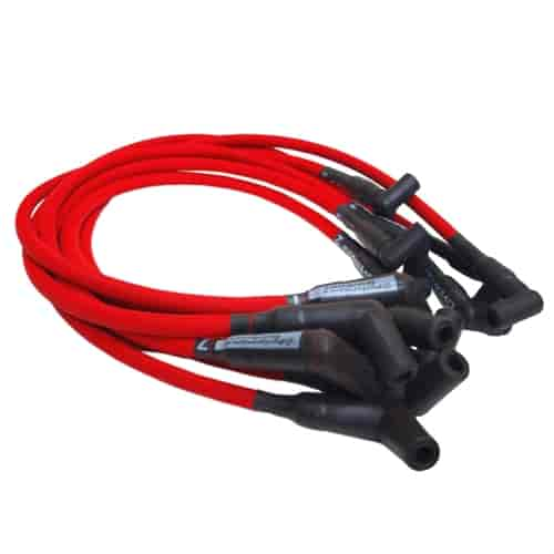 Plug Wires- HEI Term -Red-Ford 351W-351C-390-460- Over Valve