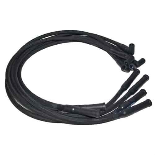 Plug Wires- HEI Term -Black-Early Chevy Inline 6-Cyl.-