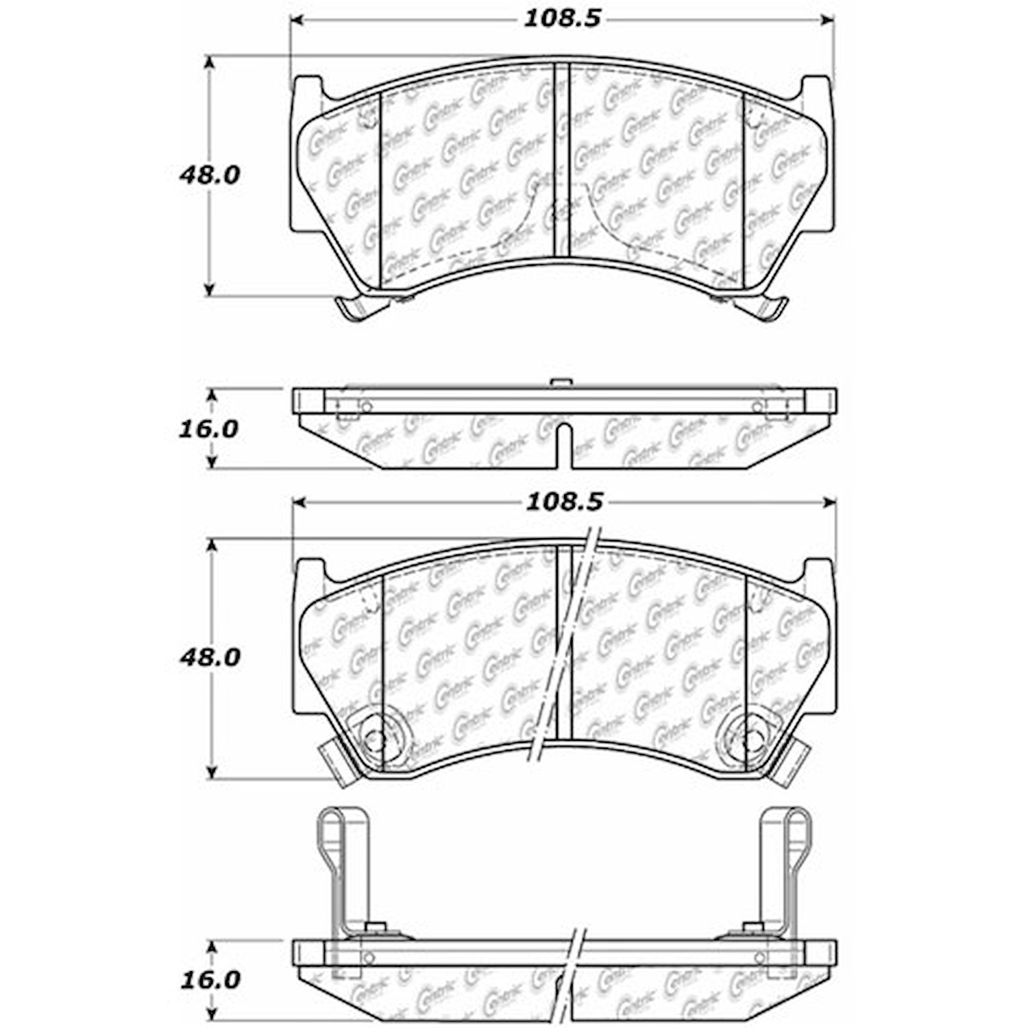 PosiQuiet Extended Wear 1995-1999 for Nissan 200SX Lucino
