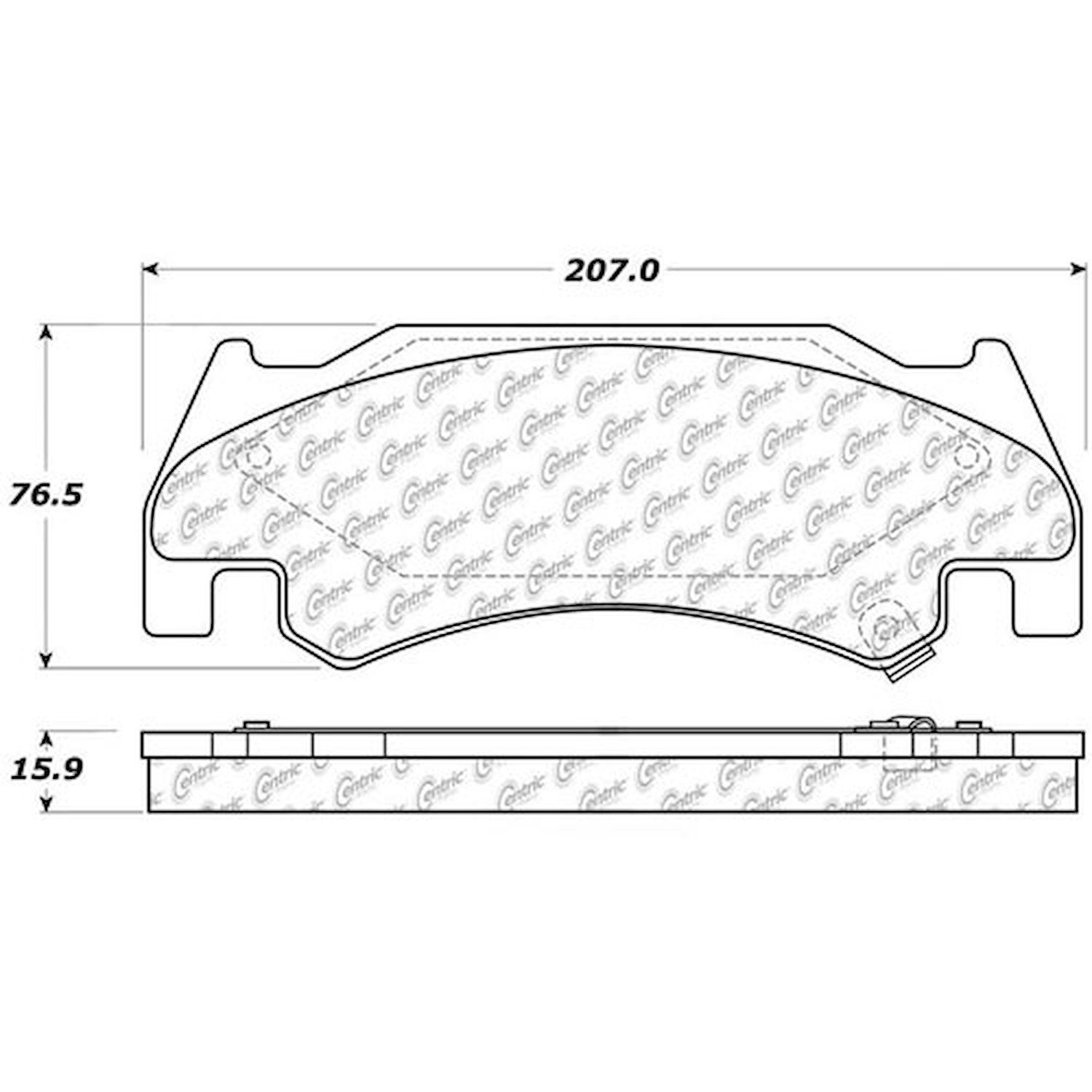 PosiQuiet Extended Wear 2005-2006 Dodge Ram 1500