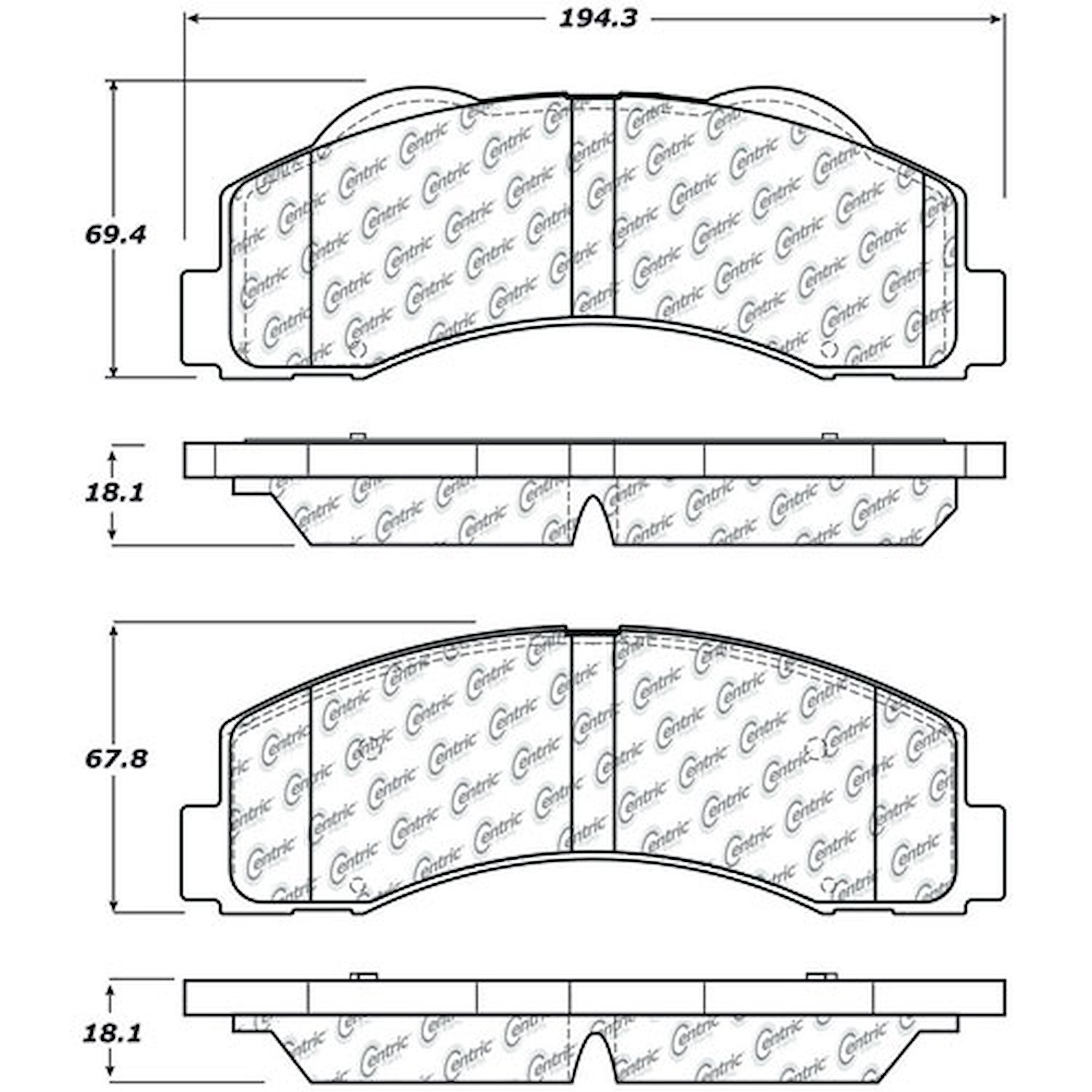 PosiQuiet Extended Wear 2010-2014 Ford F-150