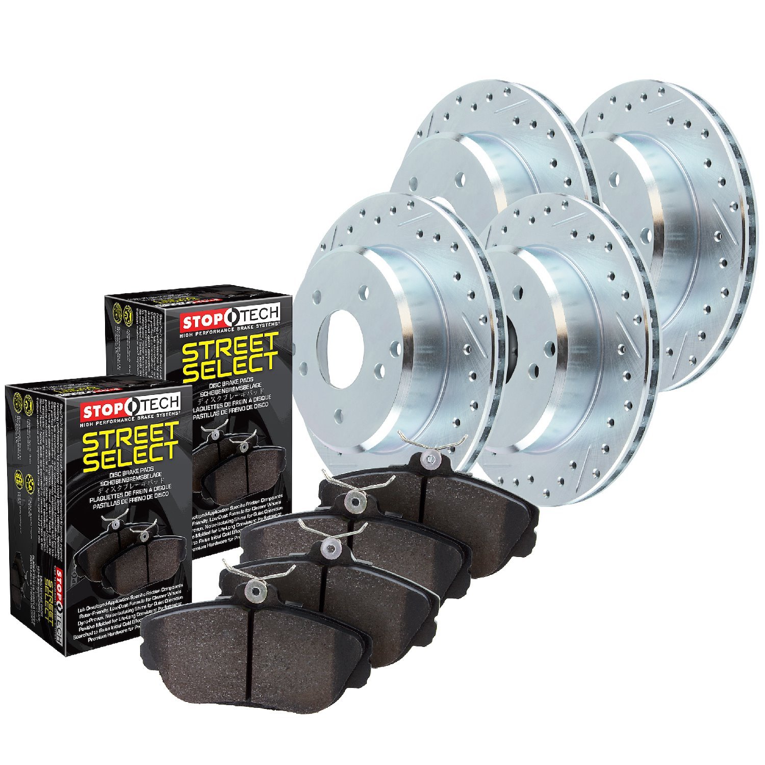 StopTech 936.42052 Street Axle Pack 