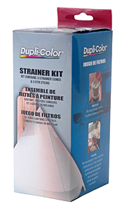 Strainer Kit Includes: 3 Cone-Style Strainers & 3 Stir Sticks