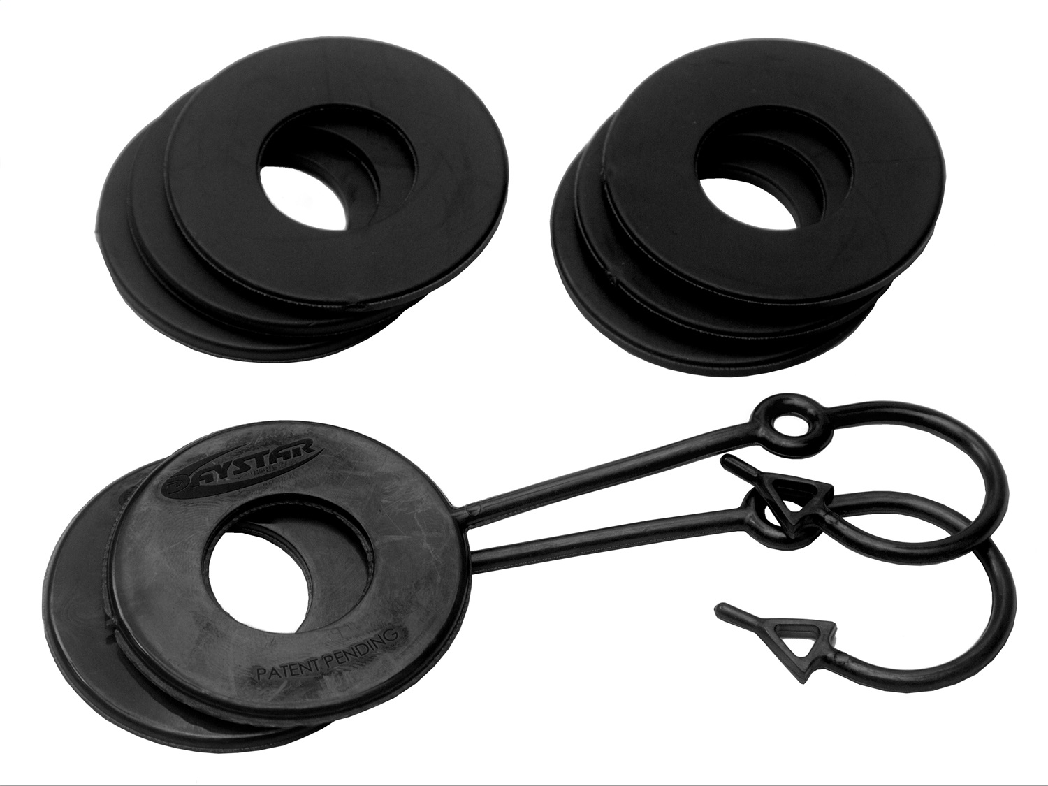 Black D-Ring Isolator Kit