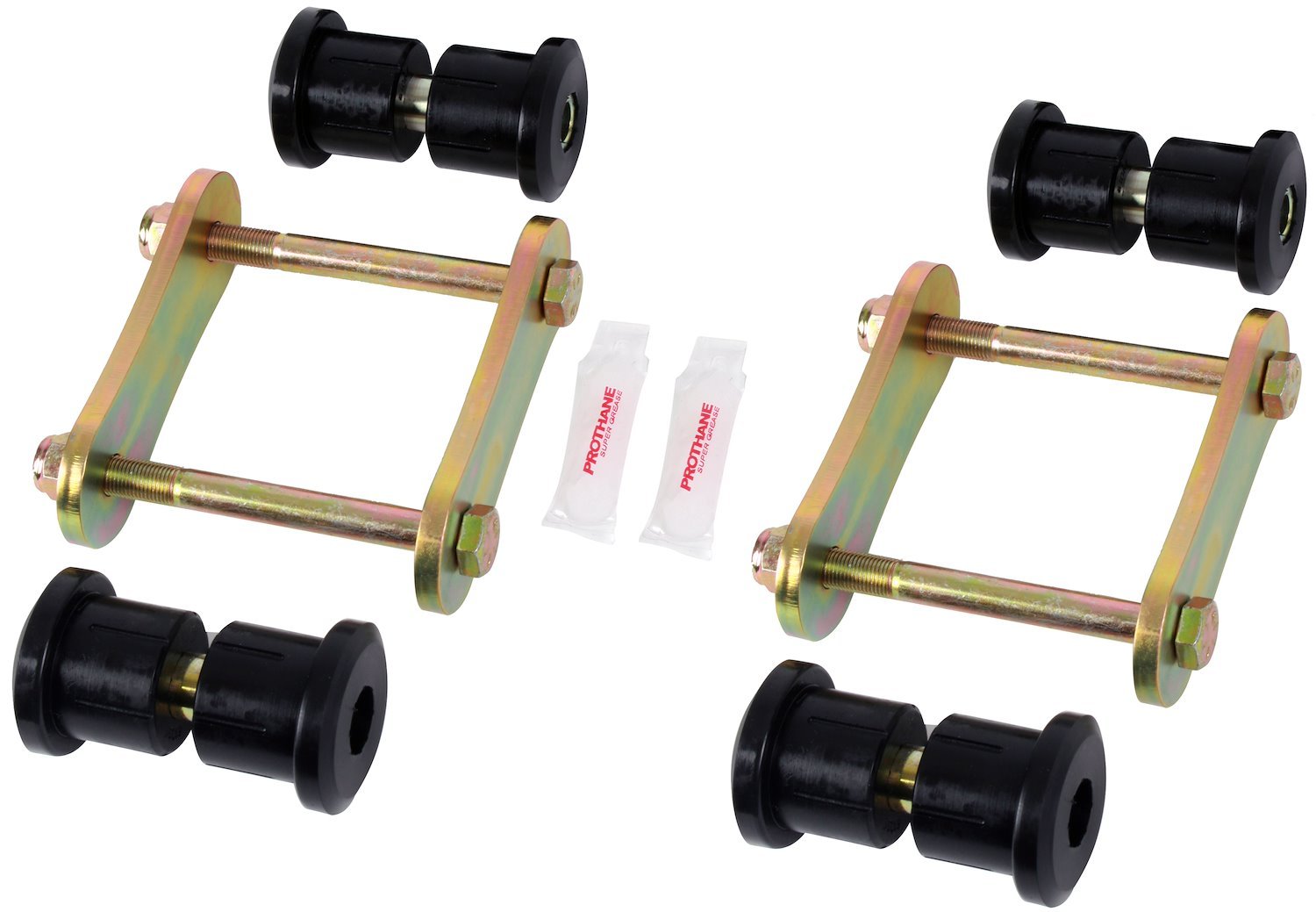 Heavy Duty Leaf Spring Shackle Kit For 1964-1970 Ford Mustang [With Bushings]