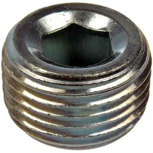 Steel Pipe Plug Hex 1/2"-14 NPT x 9/16"