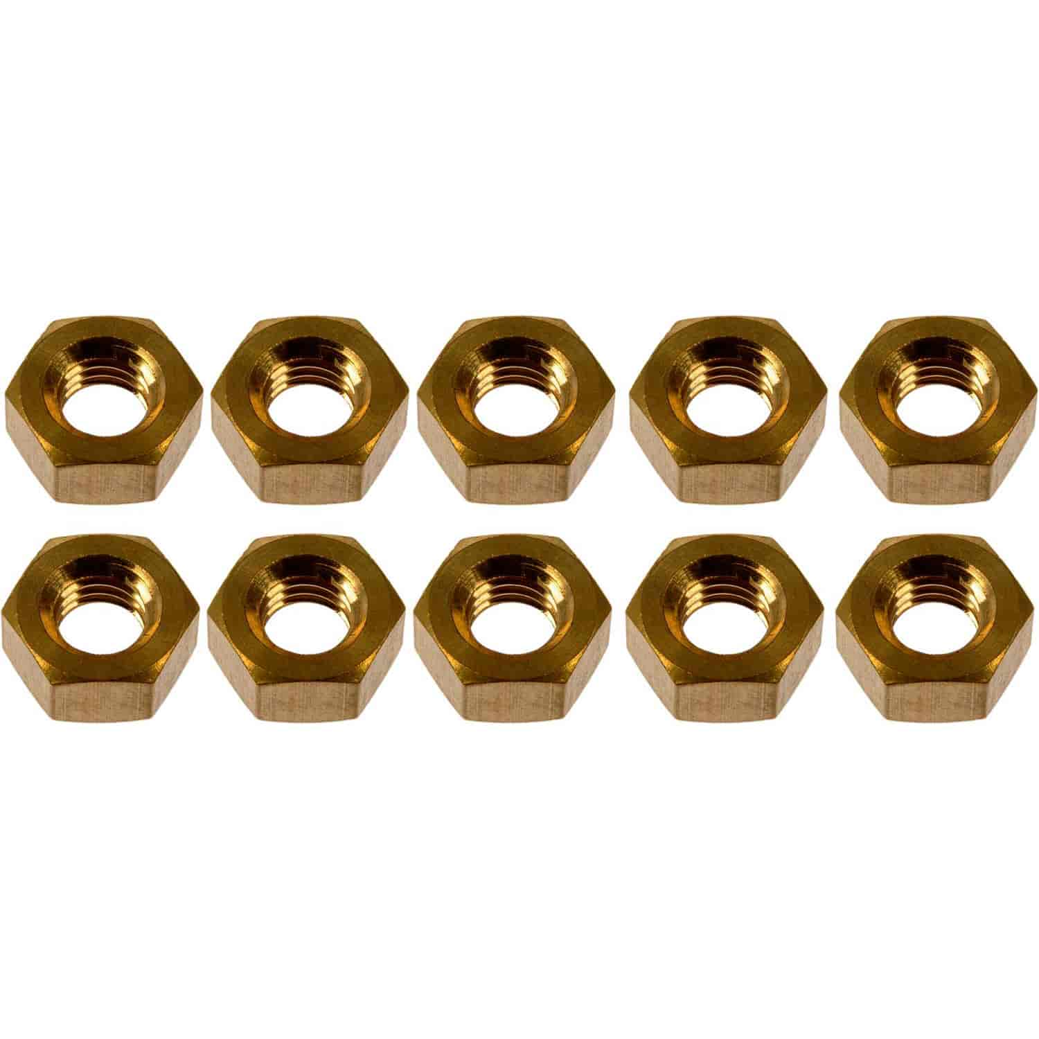 Brass Exhaust Nuts [M8-1.25]