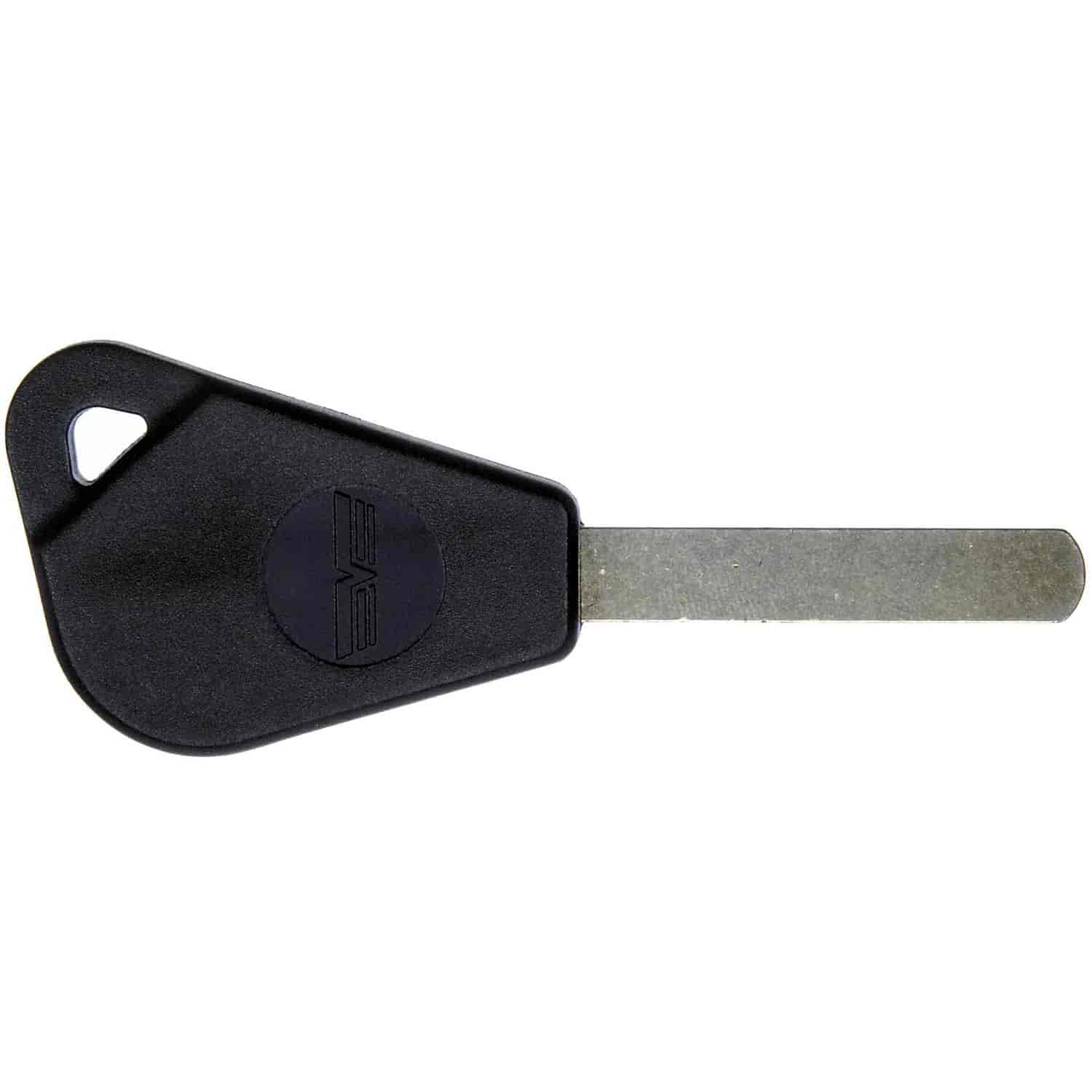 Ignition lock key with transponder