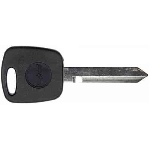 Ignition lock key with transponder