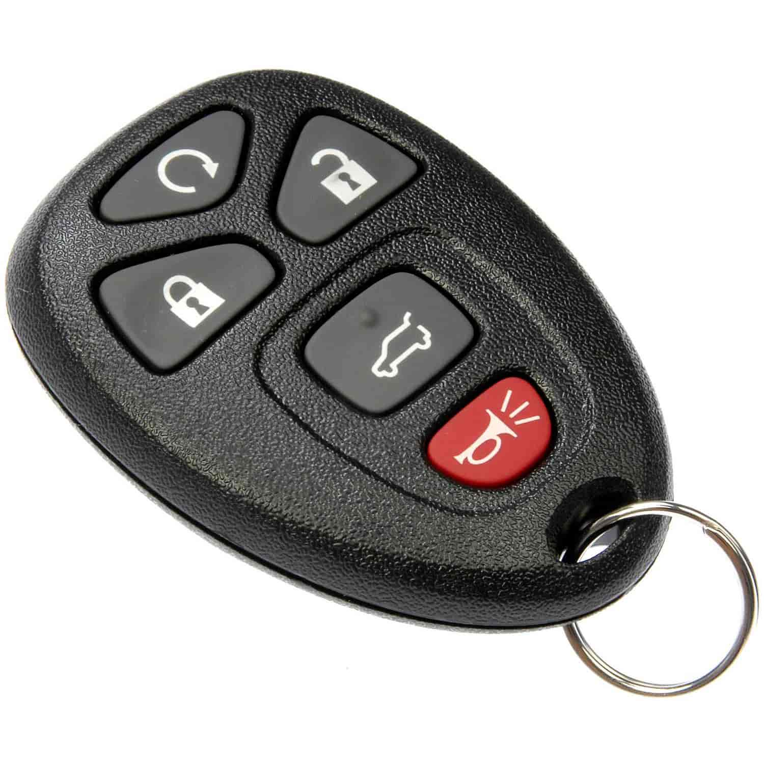 Keyless Entry Remote 5 Button