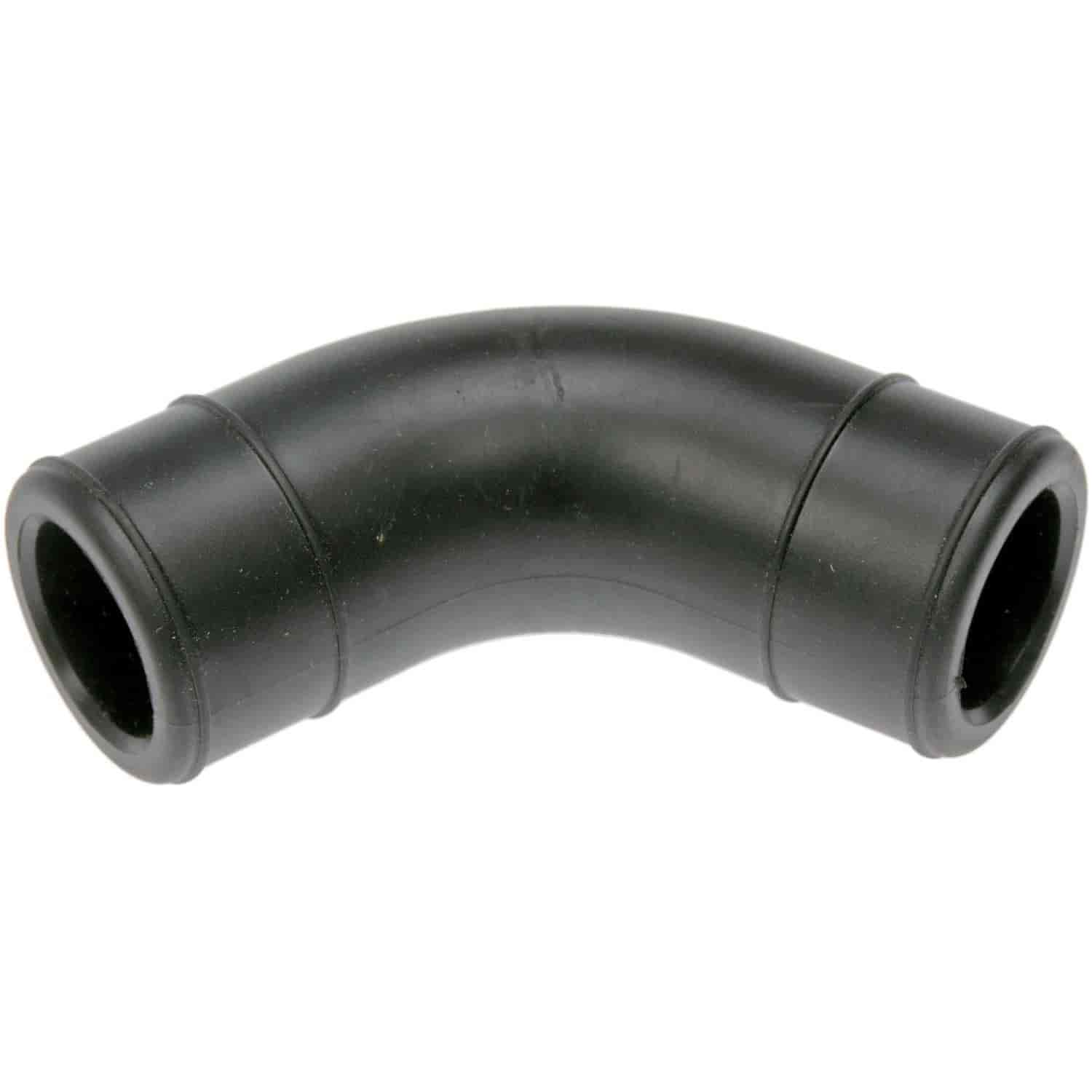 Breather Elbow - Connects the hard vent tube to the intake hose