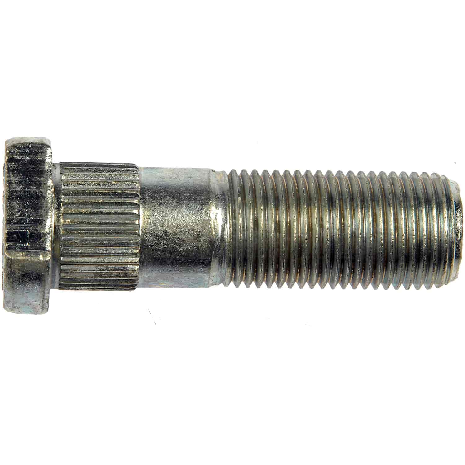 5/8-18 Serrated Wheel Stud With Clip Head - .657 In. Knurl 2-1/8 In. Length