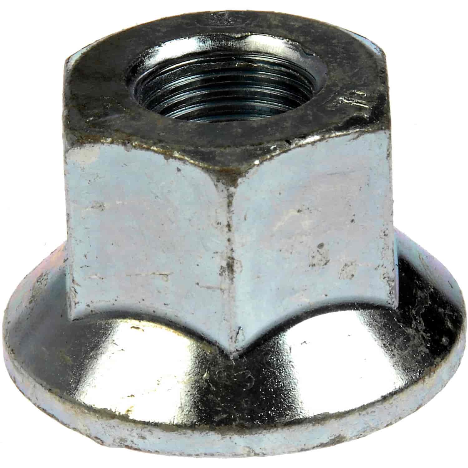 Wheel Nut 5/8-18L Flanged Flat Face - 1-1/8