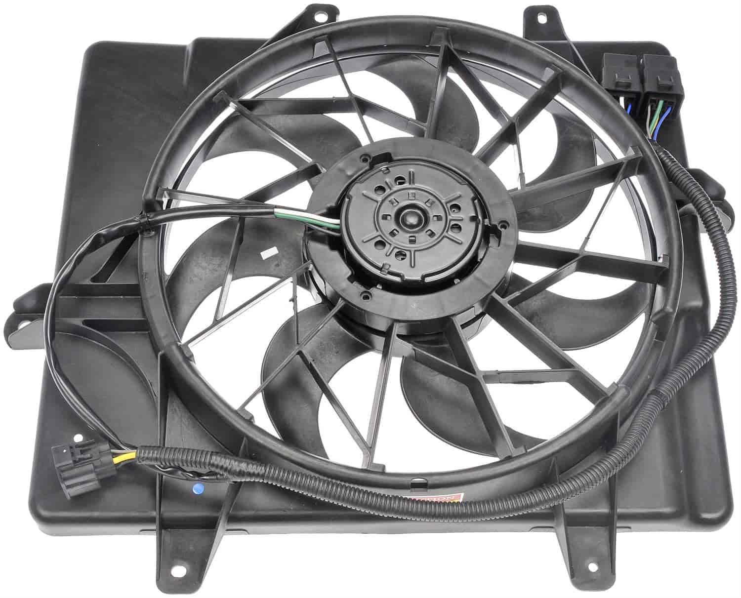 Radiator Fan Assembly without Controller 2006-2010 Chrysler PT Cruiser