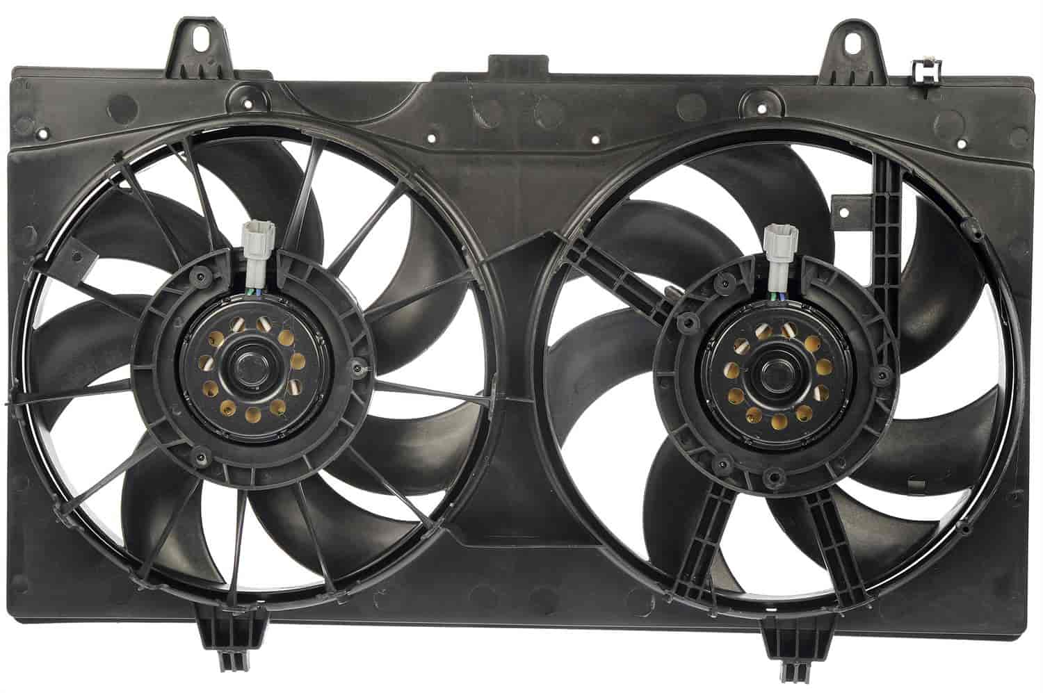 Dual Radiator Fan Assembly without Controller 2007-2017 for Nissan Sentra