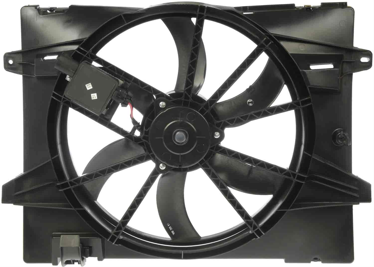 Radiator Fan Assembly with Controller 2006-2011 Ford Crown