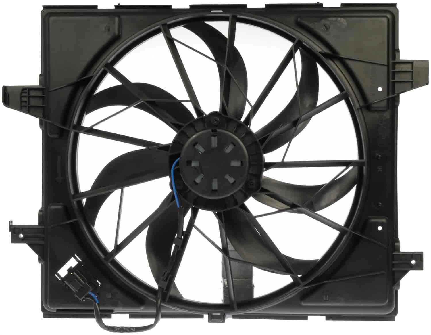 Radiator Fan Assembly Without Controller Fits 2011-2020 Dodge Durango; 2011-2021 Jeep Grand Cherokee