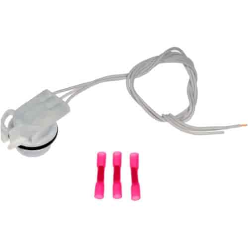 3 Wire Pigtail With Bulb Socket For Left Or Right Headlamp Assembly