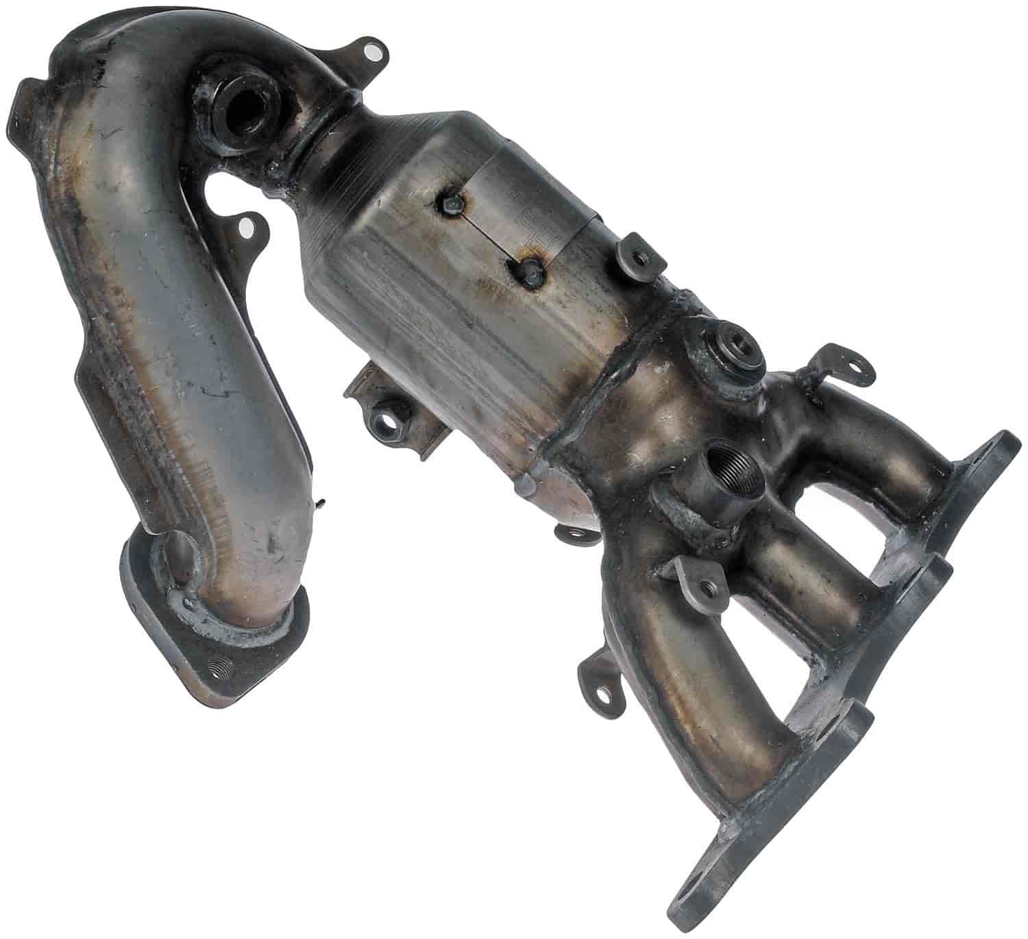 Integrated Exhaust Manifold With Converter - Includes Gaskets - Tubular