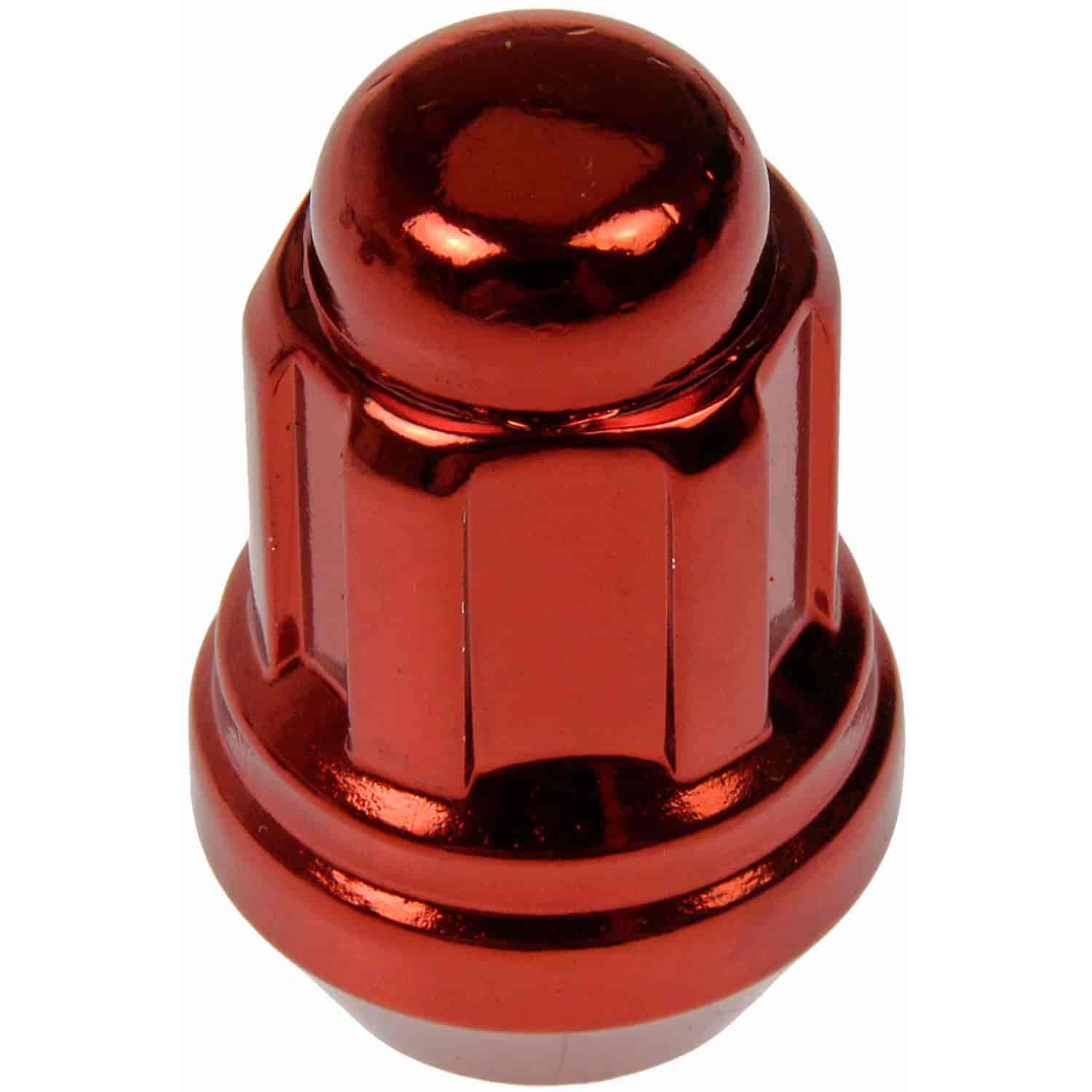 Red Acorn Nut Lock Set M12-1.50