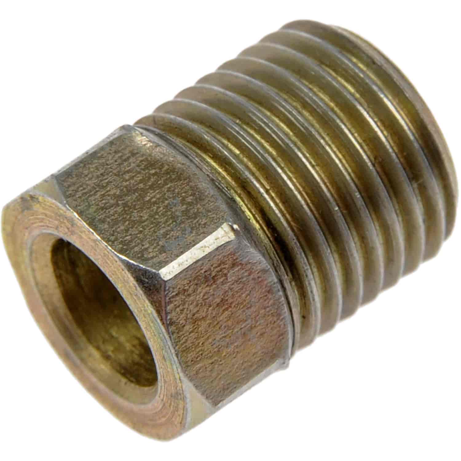 Inverted Flare Fitting-Steel Tube Nut-1/4 In. Standard Flare
