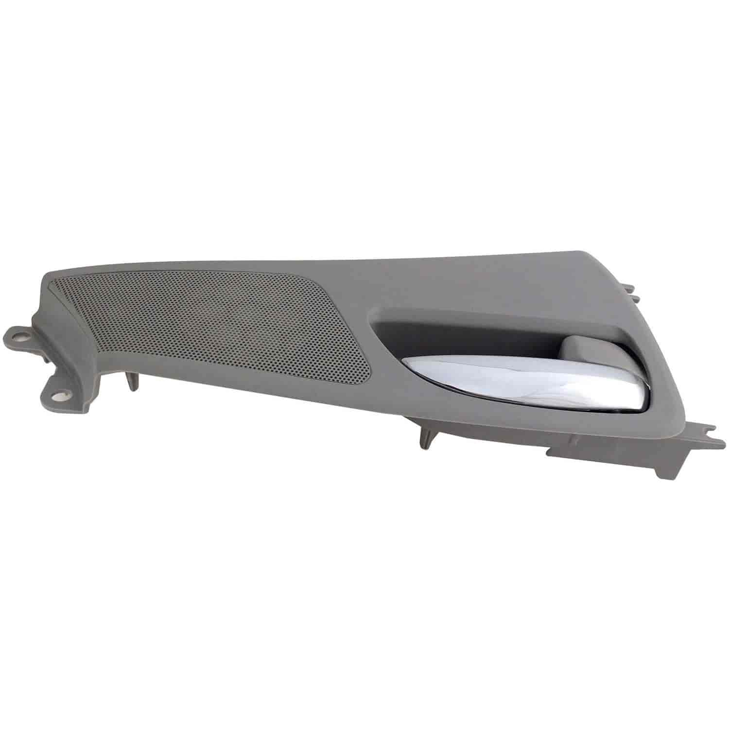 Interior Door Handle Chrome Lever Front Right Gray Housing