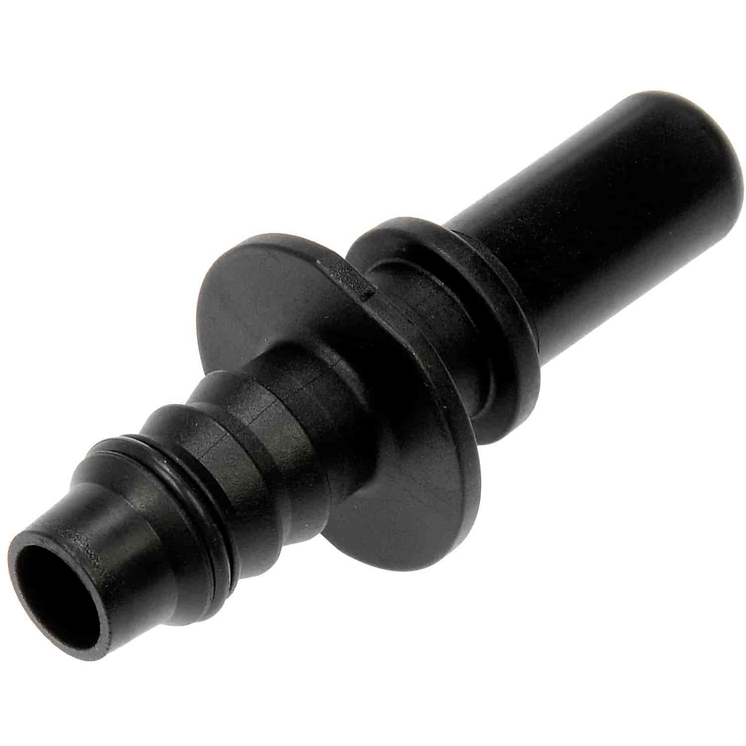 Male Connector 12mm Steel to 10mm Nylon with