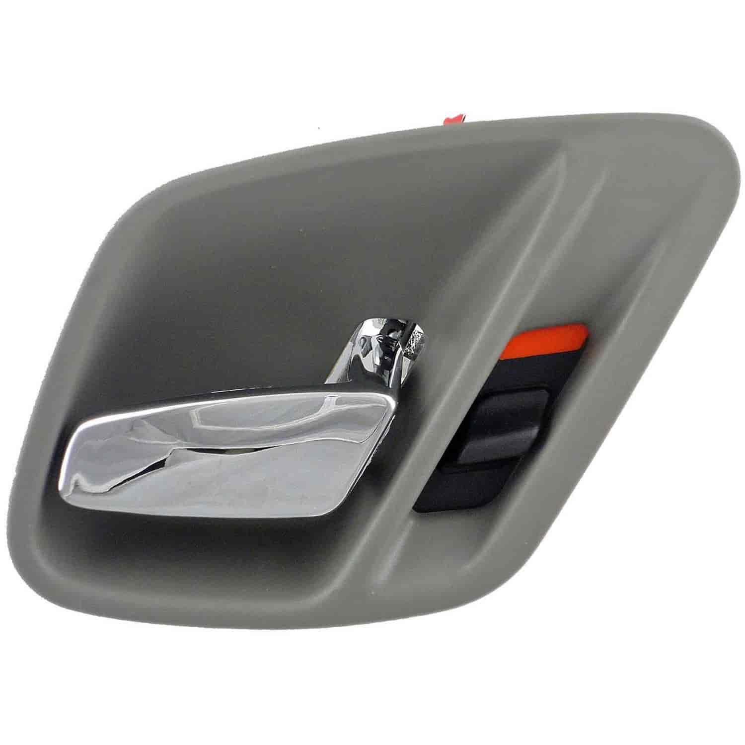Interior Door Handle - Front Right Rear Right - Chrome Lever+Gray Housing
