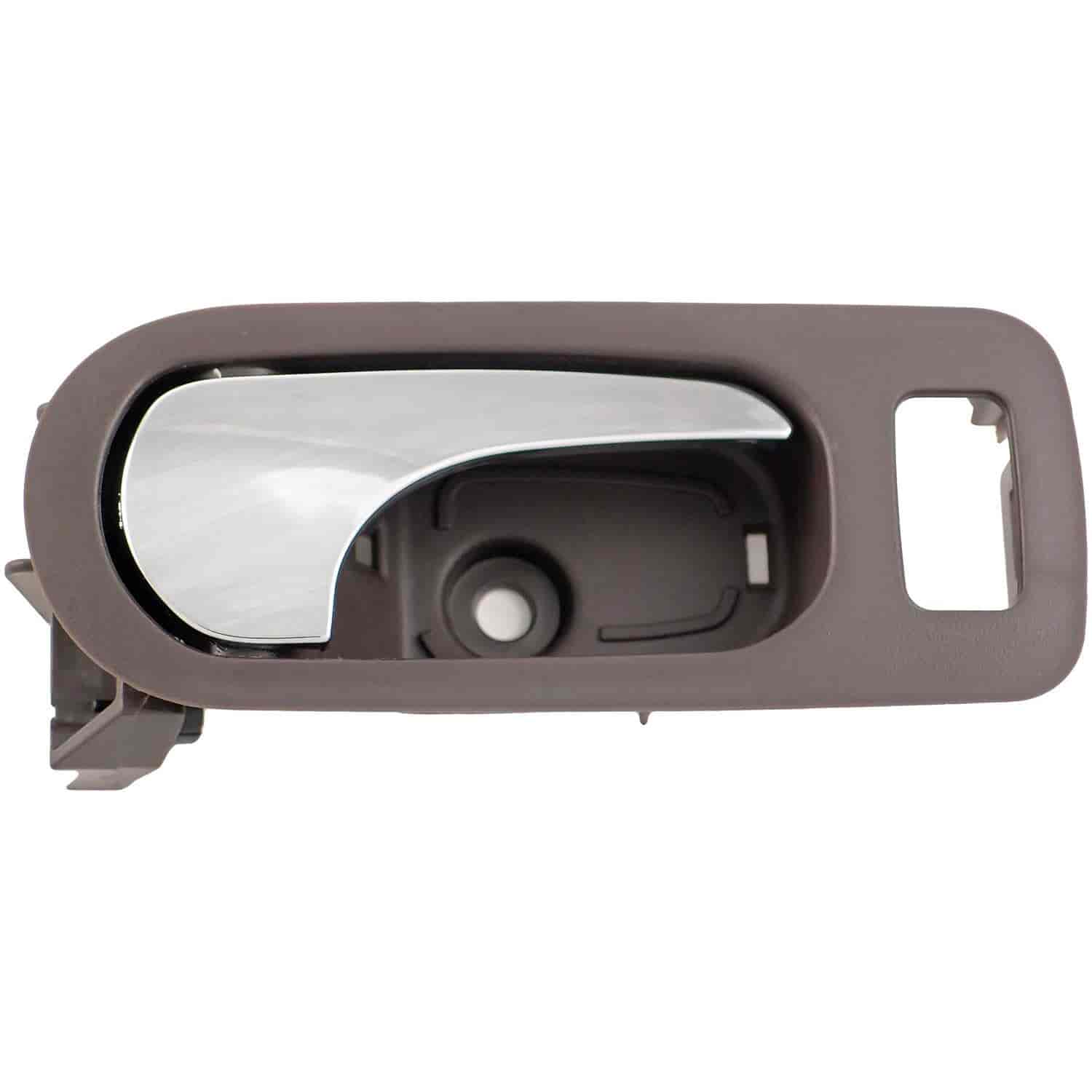 Interior Door Handle - Rear Right - Chrome Lever+Brown Housing Cocoa