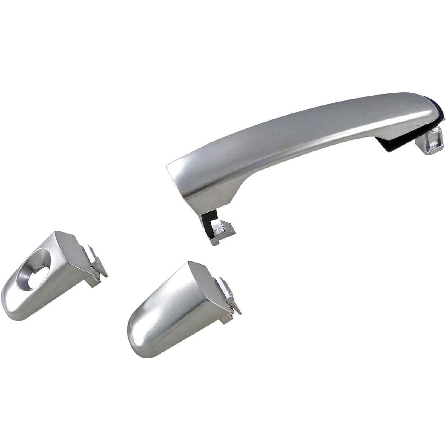 Exterior Door Handle Rear Left Chrome With Pearl