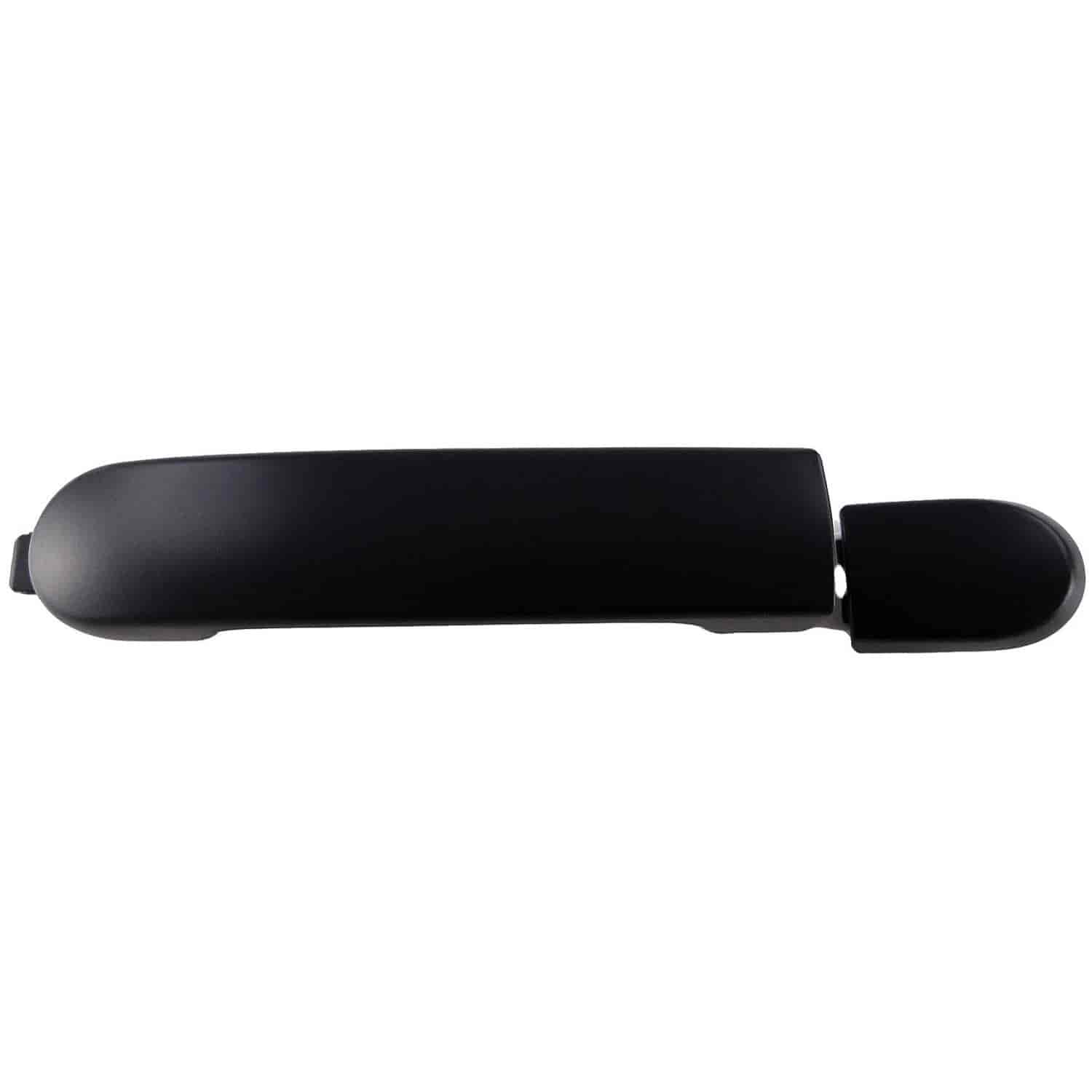 Exterior Door Handle Front Right Black Without Smart Entry System wo/ keyhole