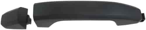 Exterior Door Handle Front Right Without Keyhole Textured Black