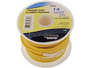 Yellow Wire 14-Gauge 100-ft Length
